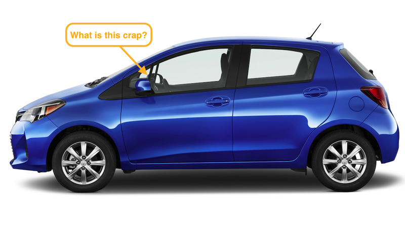 Illustration for article titled Automakers Are Wasting a Great Opportunity With These Useless Fixed Door Windows
